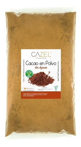 Cacao En Polvo 4 Kg Sin Azúcar Oaxaca + Envío Gratis