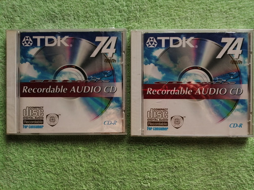 Eam 2 Cdr Tdk 74 Minutos Digital Audio Recordable Americanos