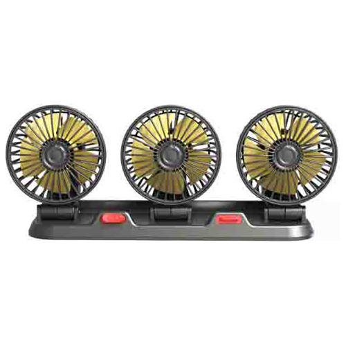 Ventilador Automotriz, Furgoneta, Camión, 12 V, Ajustable