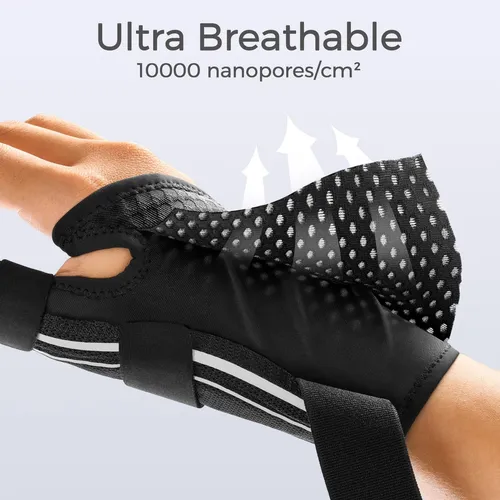 Freetoo Soporte Ergonómico Para Muñeca Y Pulgar Para Mano