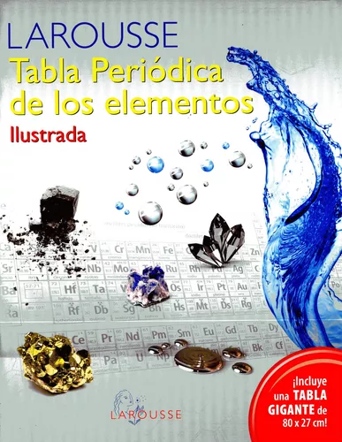 Póster de ciencia de tabla periódica, tabla laminada, elementos de