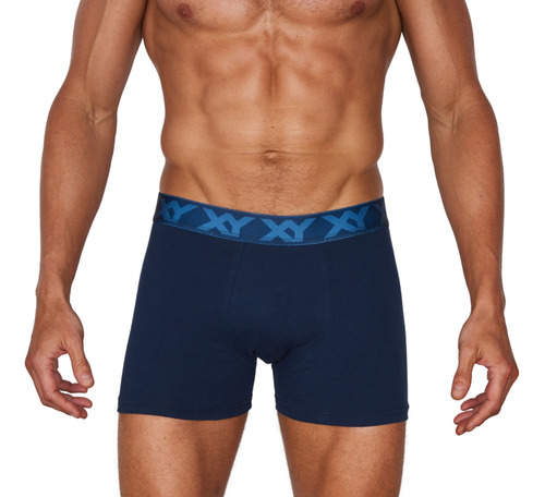 Pack X 2 Boxers Xy Lisos Surtidos Talles Grandes