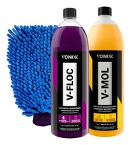 Comprar Shampoo Carro Lavagem V-floc E V-mol Vonixx Luva Microfibra