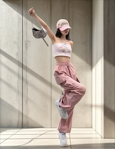 Moda Pantalones Dama Trabajo Pierna Ancha Para Mujer Casual