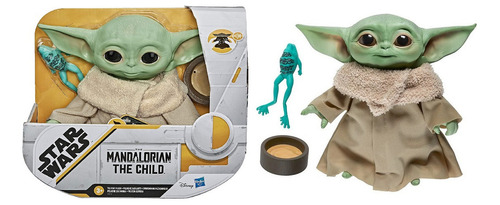 Boneco Star Wars Baby Yoda The Mandalorian Com Som F1115