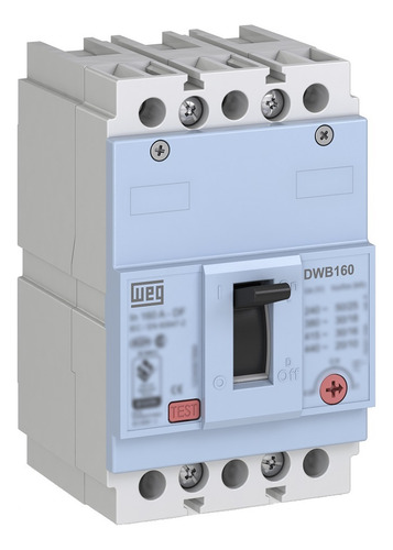 Gabinete + Interruptor De 16 A 160 Amperes Weg Old