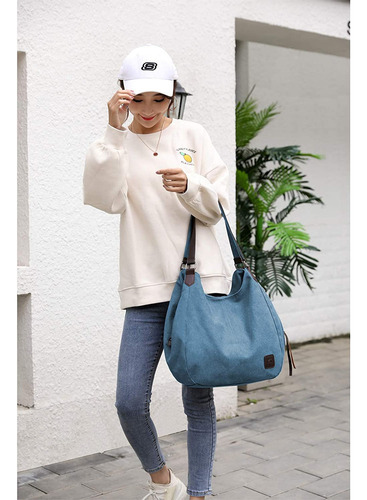 Dourr Bolso De Hombro Para Mujer, Multibolsillos, De Moda,