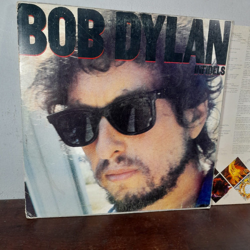 Imagem 1 de 8 de Vinil Lp Bob Dylan Infidels Com Encarte 