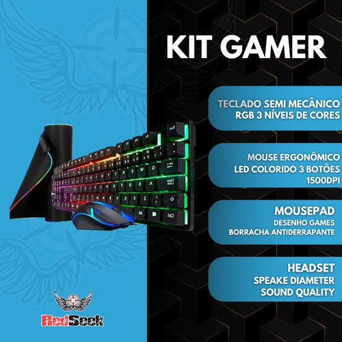 Pc Gamer Red Speed A8 9600 05 Completo 16gb Ddr4