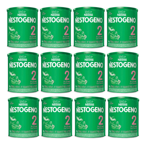 Kit Nestogeno 2 Nestlé (12 Latas De 800g)