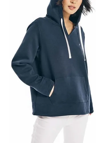 Electrizar a lo largo melocotón Sudadera Nautica Hoodie Con Capucha Mujer Dama