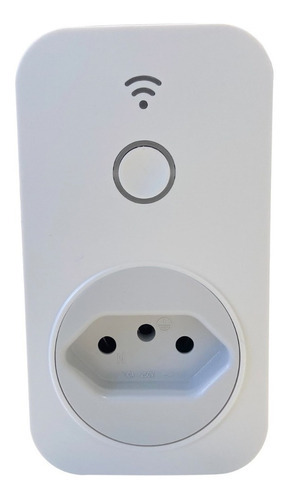 Tomada Inteligente Smart Wifi B2 Jwcom Alexa E Google Home Cor Branco