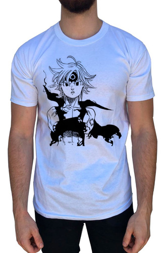 Remera Anime Pecados Capitales Unisex Adulto/niño