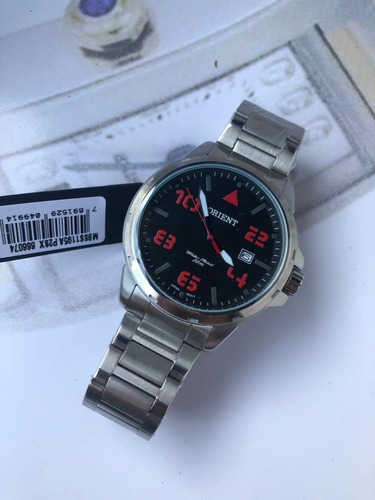 Relogio Orient Masculino Mbss1195a P2sx Aço Prata Analogico