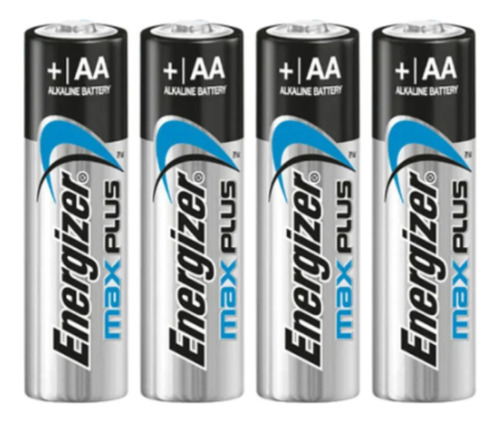 Pila Alcalinas  Energizer Max Plus  Aa X4 Unidades