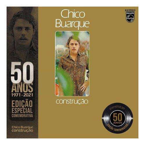 CD Lacrado Chico Buarque Construção Edição Comemorativa 50 Anos 1971-2021