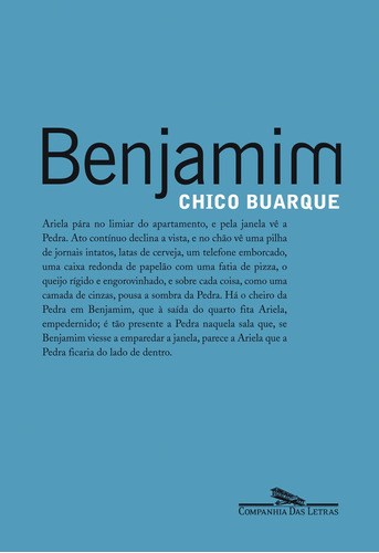 Benjamim, de Buarque, Chico. Editora Schwarcz SA, capa mole em português, 1995