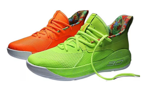 Zapatillas De Baloncesto Antideslizantes De Dos Colores