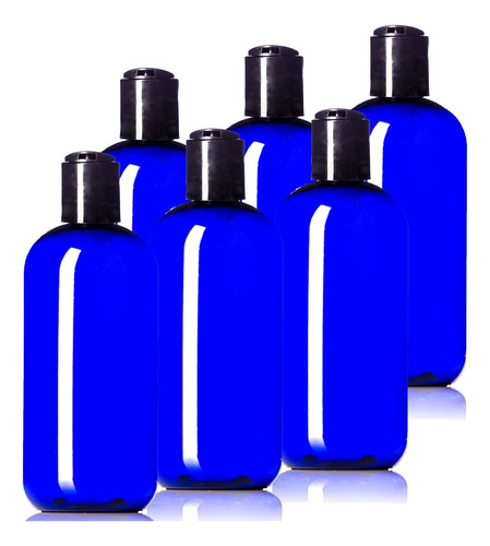 Botellas De Plastico De 8.0 fl Oz (6 Unidades) Sin Bpa, Cont