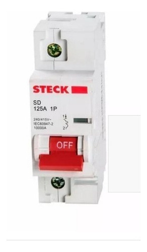 Disjuntor automático Steck SDD1C125