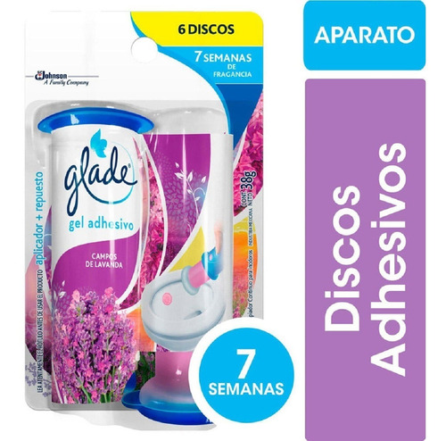 Glade Discos Activos Lavanda