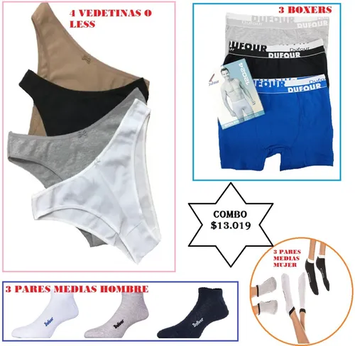 Ropa interior mujer y hombre new arrivals
