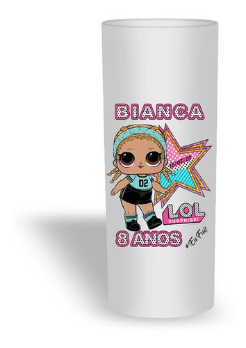 Imagem 1 de 1 de 65 Copos Brancos Personalizado Lol