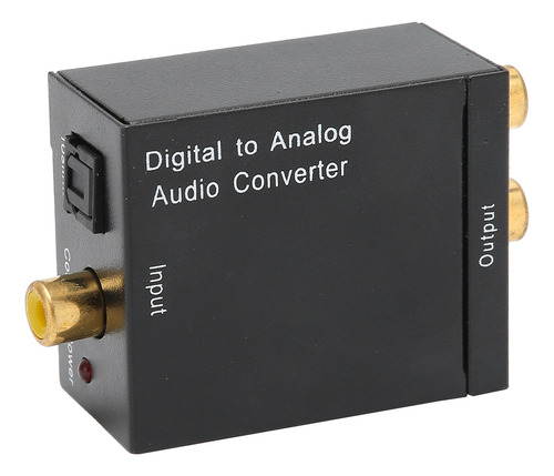 Convertidor De Audio Digital Coaxial Óptico A Analógico R/l