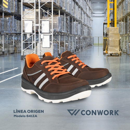 Imagen 8 de 9 de Zapatilla De Seguridad Calzado Conwork Puntera De Aluminio