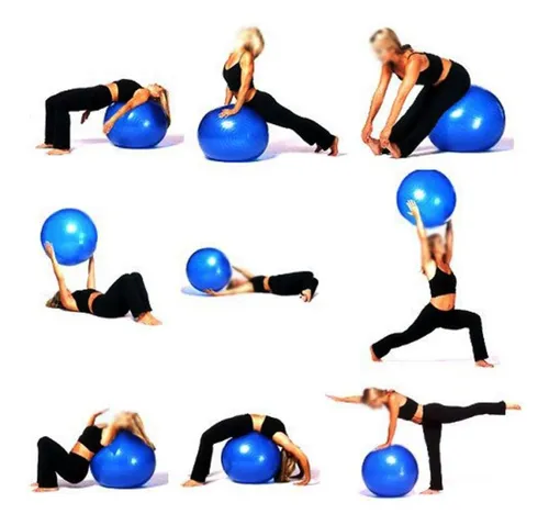 Pelota Yoga Esferodinamia Gimnasia 65 Cm Pilates Fitness