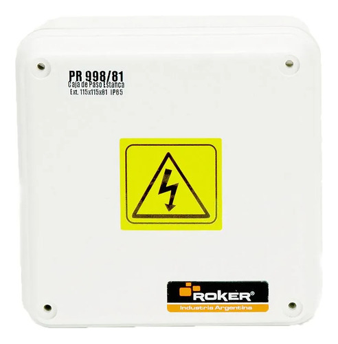 Caja 18 Modulos 250x185x96mm Pta Gr Ip40 Roke Erm