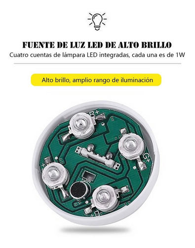 Imagen 7 de 8 de Luz De Escenario De Discoteca Mini Led Usb