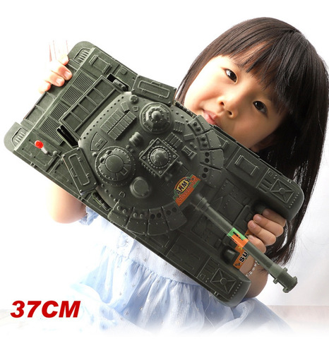 1pc Tamanho Grande Inercial Tanque Toy Engraçado Crianças Ta