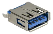 Comprar Ficha Conector Usb 3.0 A Hembra Chasis Pines Recto 1° Htec