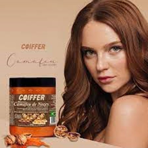 Imagem 3 de 6 de Máscara Camafeu Com Nozes Coiffer 500g