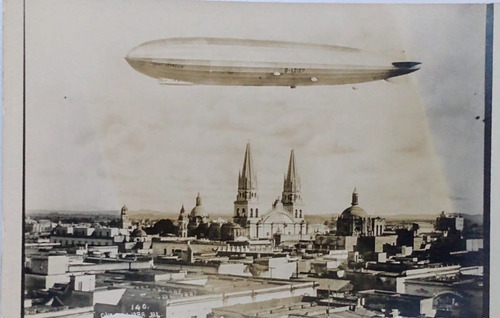 Foto De La Catedral De Guadalajara Con Zepelin (Usado)