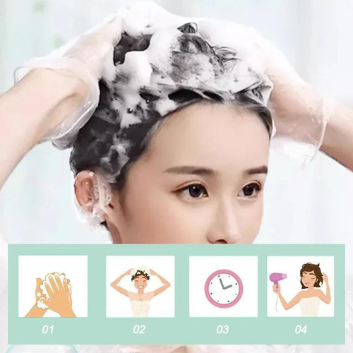 Crema Para Teñir El Cabello No Dañina Con Extracto Vegetal,