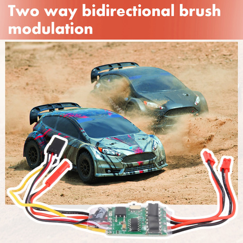 Bidireccional Cepillado Esc 2s-3s Lipo 5a Esc Speed C De Dob