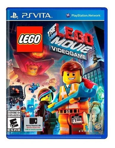 The Lego Movie Videogame Ps Vita Mídia Física Novo Lacrado