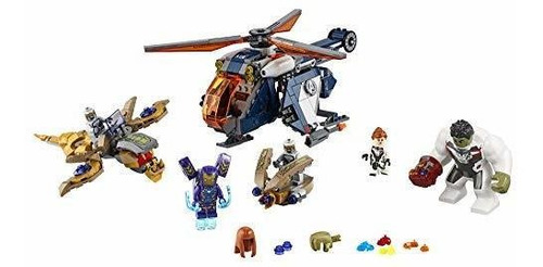 Lego Marvel Vengadores Hulk Helicóptero Rescue 76144