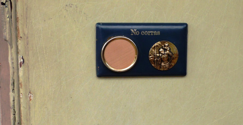 Monijor62-antiguo San Cristobal C/ Porta Retrato Mica Bronce (Usado)