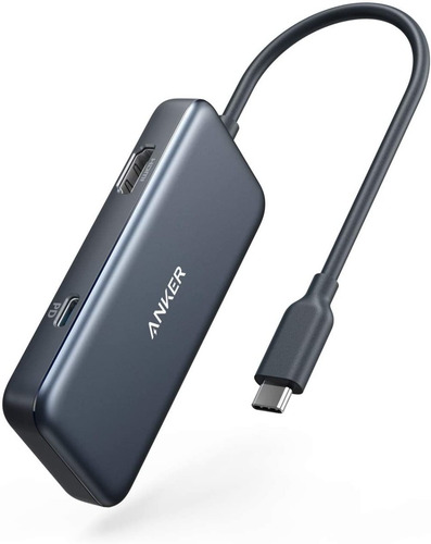 Imagen 1 de 7 de Hub Usb-c - Anker - 4 En 1 - 2 Usb-a - 1 Usb-c Pd - Hdmi
