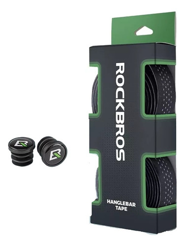 Fita De Guidão Speed Rockbros Bdtk-bkw Super Macia Pu E Eva