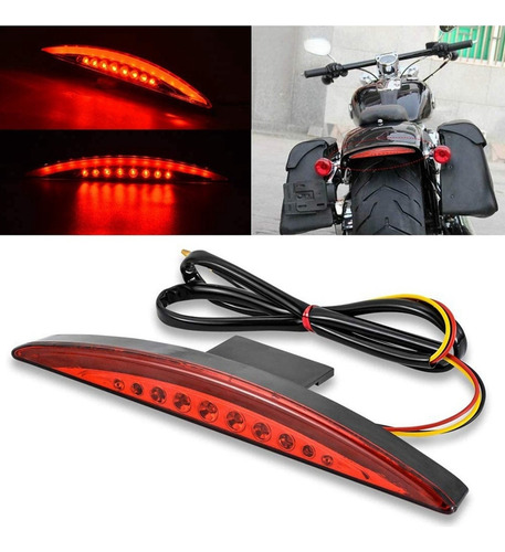 Luz Trasera Automotriz Para Breakout Efi Fxsb Cvo 13-17 (roj