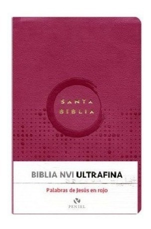 Biblia Nvi Ultrafina One Note Vino - Nvi