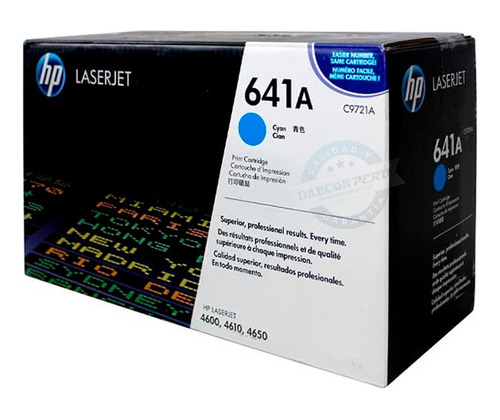 Toner Hp C9721a Cyan Y Amarillo Originales 