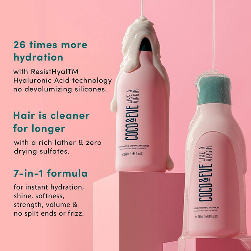 Conjunto De Shampoo E Condicionador Coco & Eve Like A Virgin