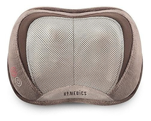 Homedics, Almohada De Masaje Shiatsu Y Vibración 3d Con