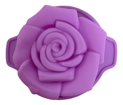 Molde Silicona Flor Rosa Resina Vela Jabon