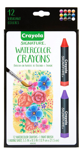 Crayola Signature Premium - Pinpara Lápices De Acuarela Y .